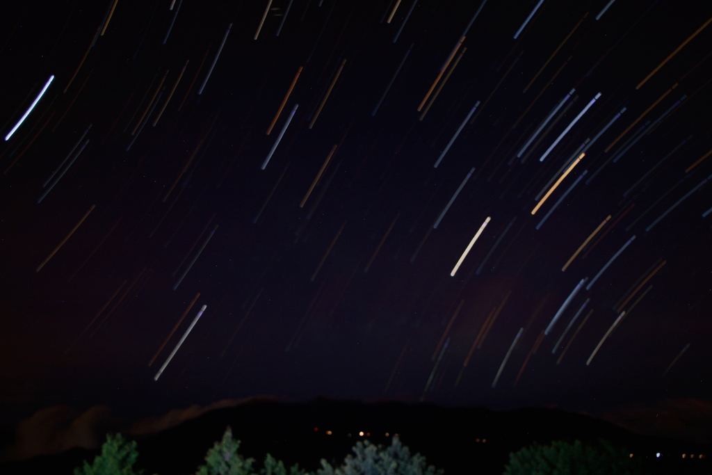 star trails.jpg - 20170627 小笠原山、祝山火車站、芙谷峨橋銀河