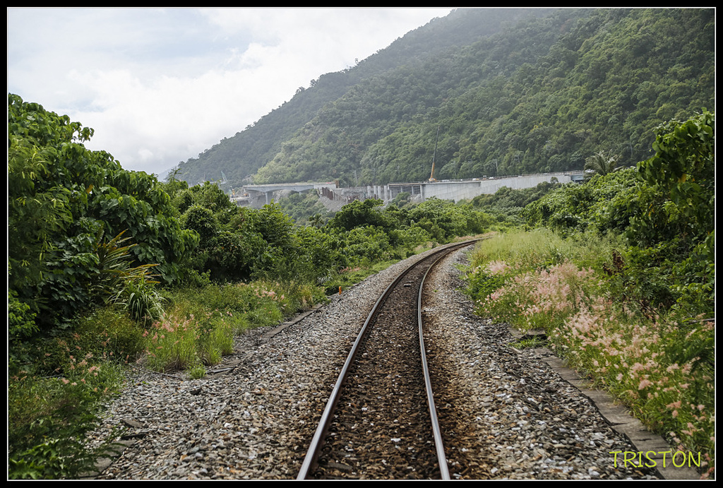 _H1A8398.jpg - 20171004 3671次藍皮普通車+鎮安車站