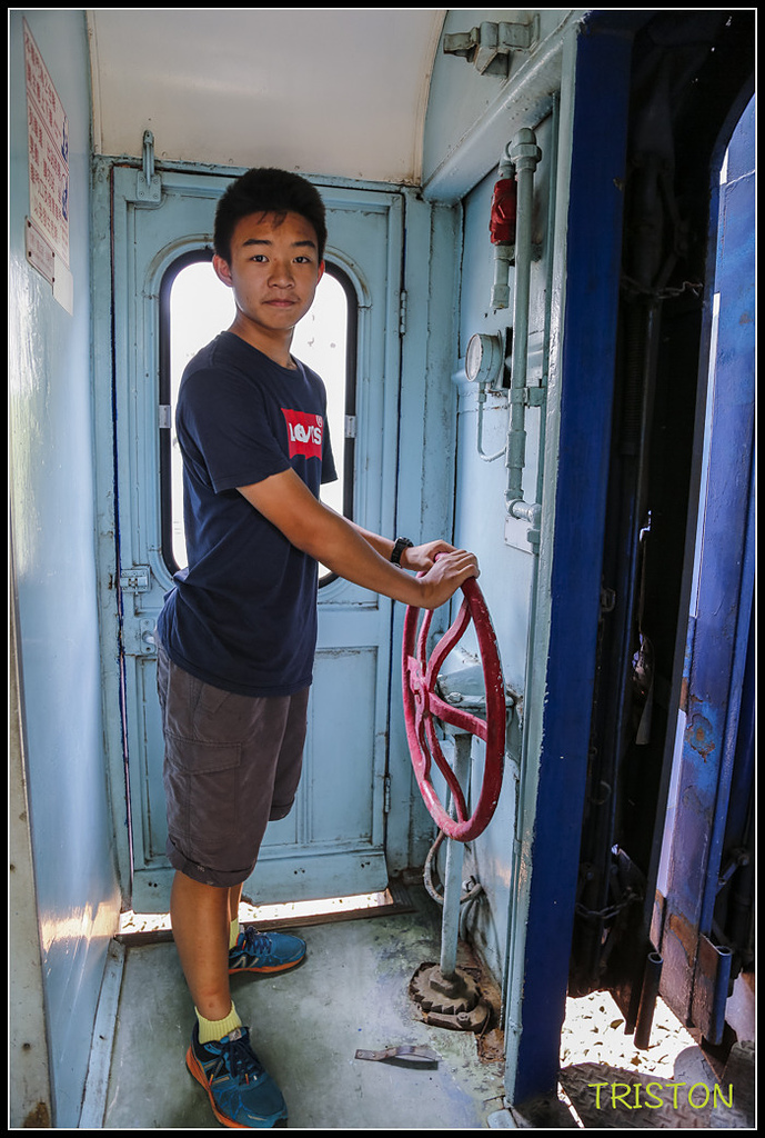 _H1A8458.jpg - 20171004 3671次藍皮普通車+鎮安車站