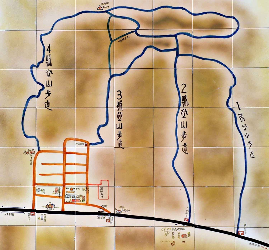 路線圖.jpg - 20160531 屏東笠頂山